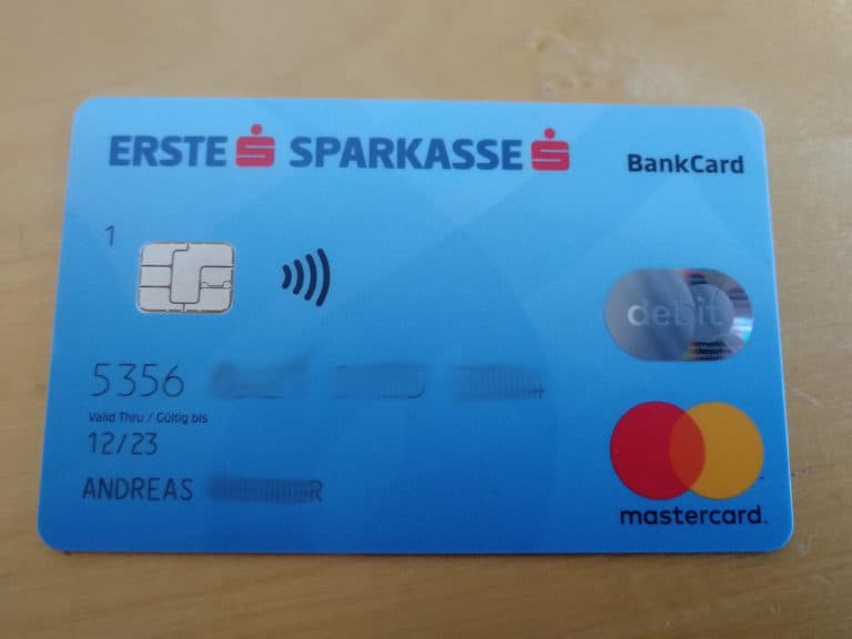 Mastercard Debit Karte Von Erste Bank Und Sparkassen: So Sieht Sie Aus ...